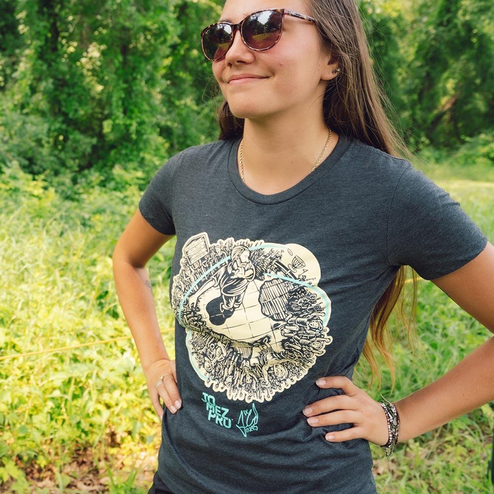 James Conrad Shot Heard 'Round The Worlds Tee Women's