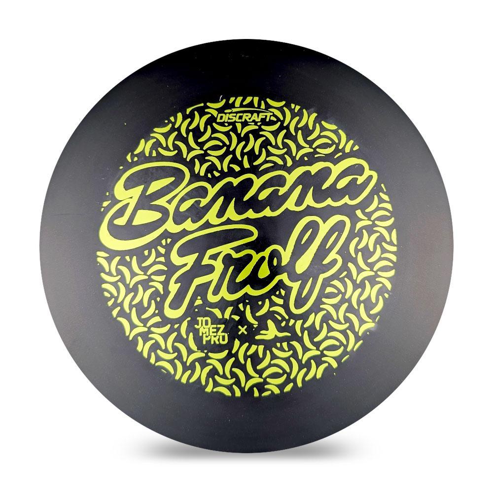 Banana Frolf Pattern Discraft Midnight Metallic ESP Buzzz