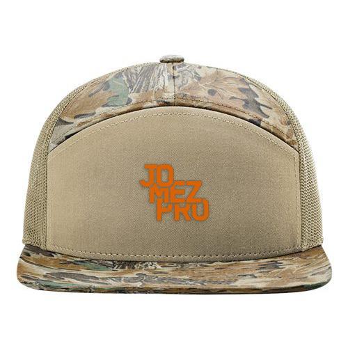 JomezPro Disc Hunter Camo 7-Panel Hat