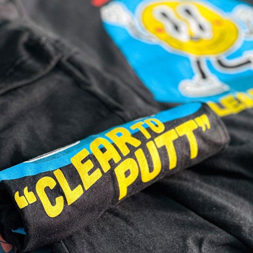 Clear to Putt Tee - Black Heather