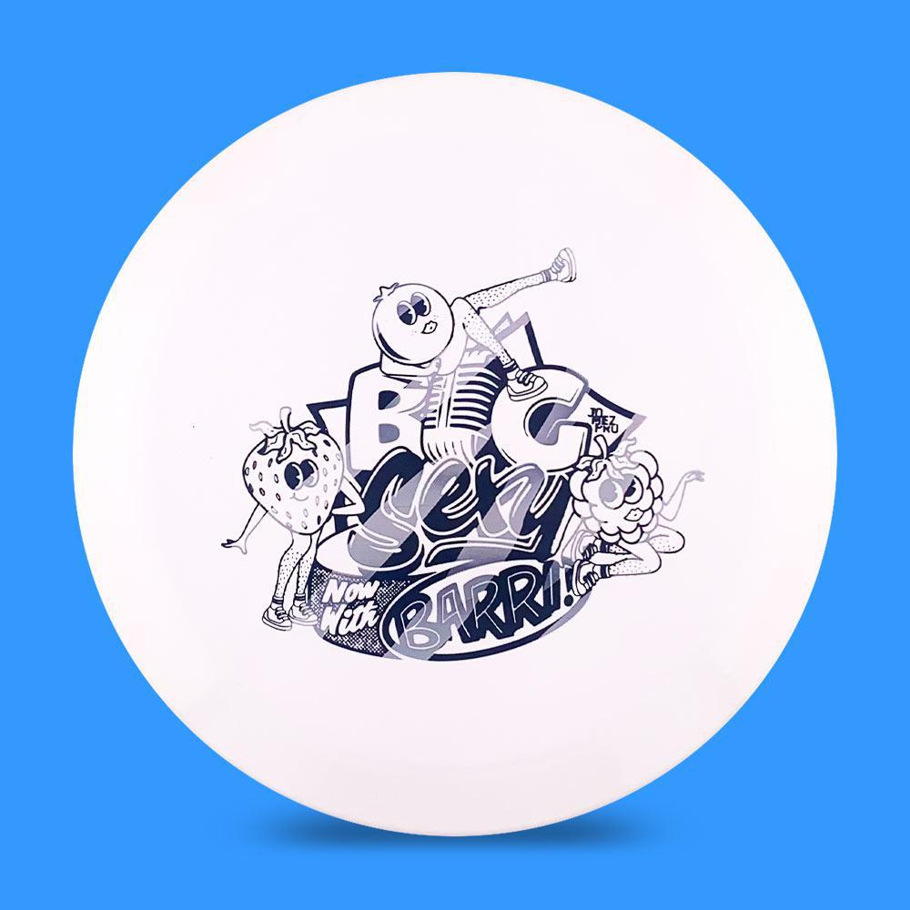 Big Sexy Berries Discraft White ESP Raptor