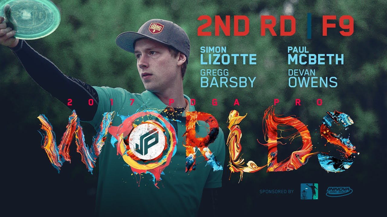 2017 PDGA Pro Worlds Round 2, Front 9