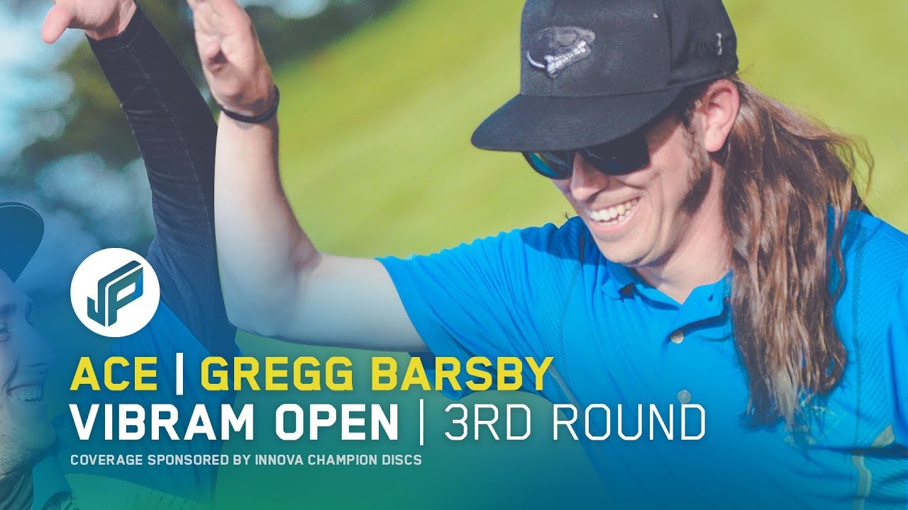 Gregg Barsby Disc Golf Hole In One – 2017 Vibram Open Round 3