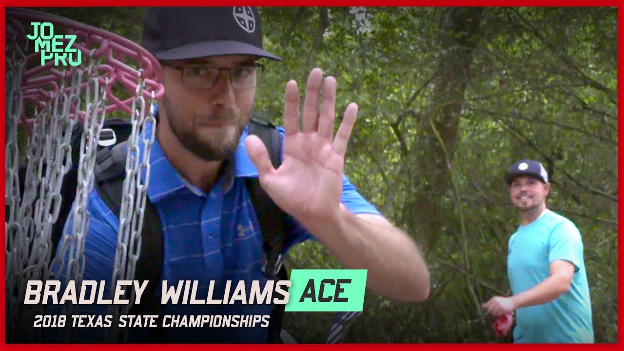 Bradley Williams Disc Golf Ace – 2018 Texas States Round One