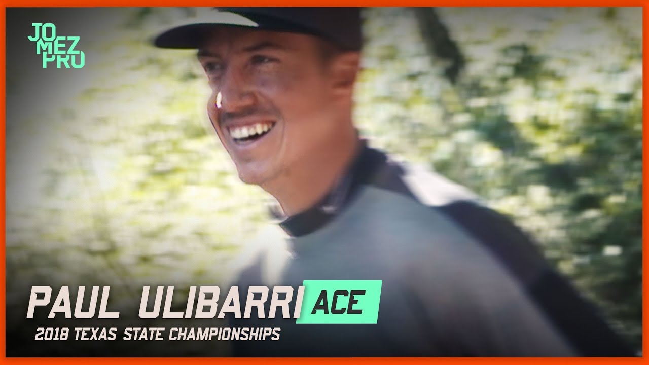 Paul Ulibarri Disc Golf Ace – 2018 Texas States Round Two