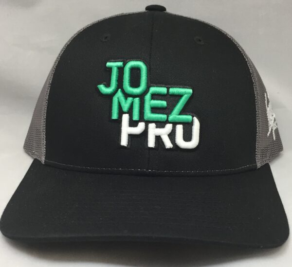 Charcoal Gray w/ Black Mesh Adjustable Ball Cap