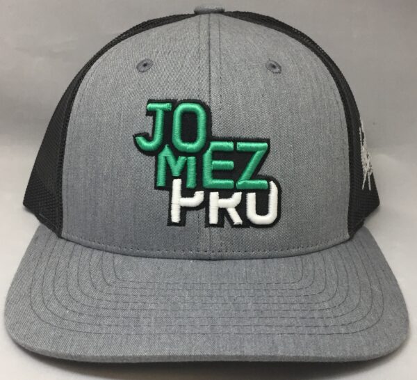 FlexFit Gray w/Black Mesh Ball Cap
