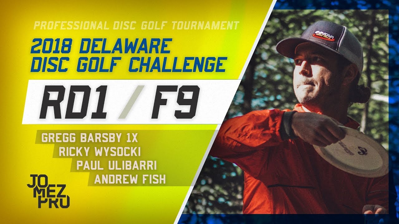 2018 Delaware Disc Golf Challenge | Round 1, F9