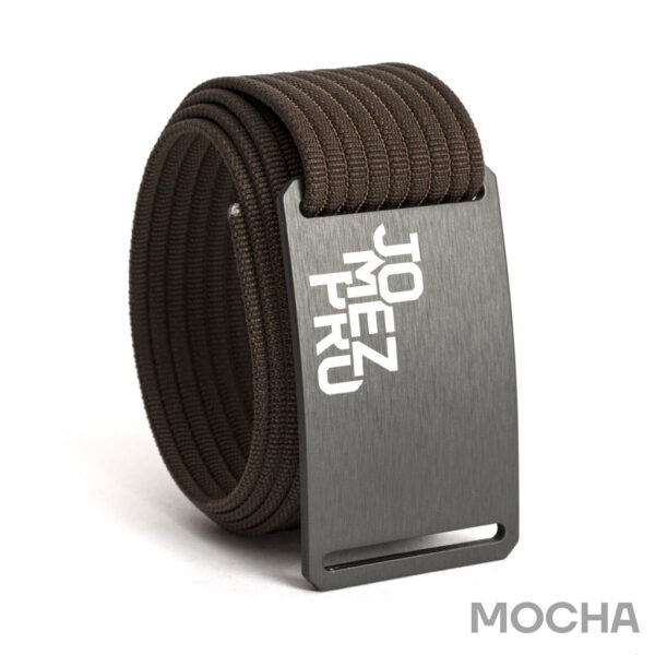 JomezPro Gunmetal Logo Belt by Grip6 - Image 6