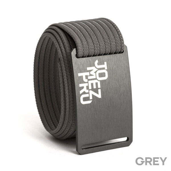 JomezPro Gunmetal Logo Belt by Grip6 - Image 4