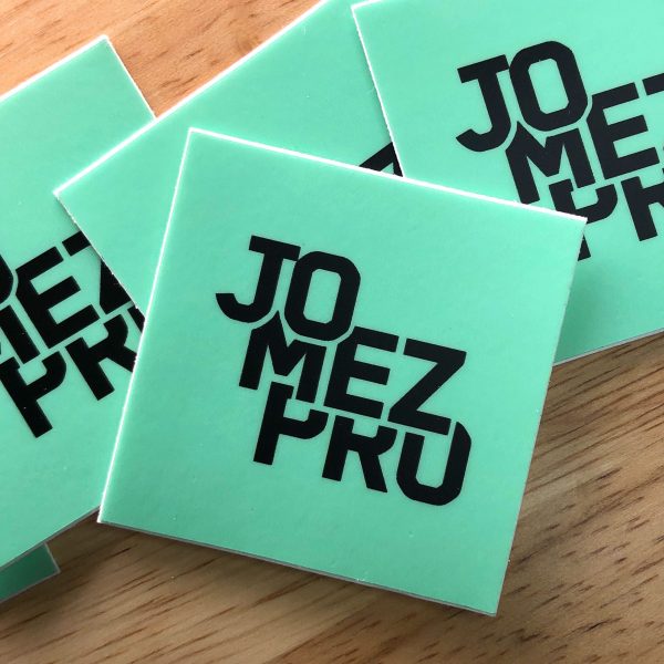 JomezPro Logo 2" Square Sticker - Image 2