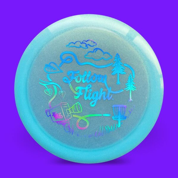 FollowFlight Dynamic Discs Lucid Metallic Trespass Blue