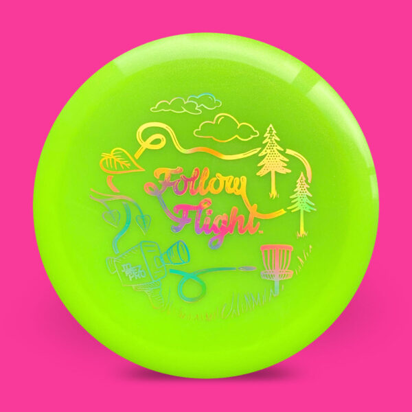 FollowFlight Dynamic Discs Lucid Metallic Trespass Green