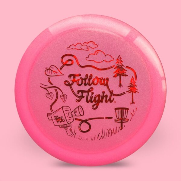 FollowFlight Dynamic Discs Lucid Metallic Trespass Pink