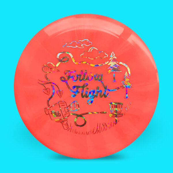 FollowFlight Dynamic Discs Fuzion Burst Raider Red