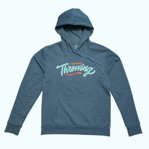 Never Not Throwing Hoodie - Back Nine Blue