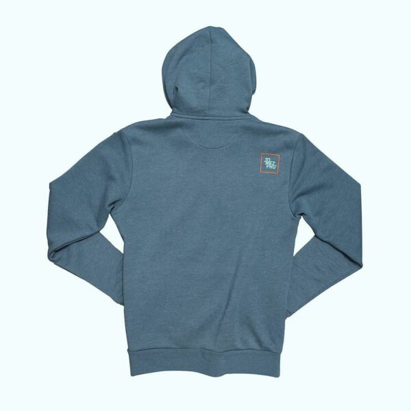 Never Not Throwing Hoodie - Back Nine Blue - Image 2
