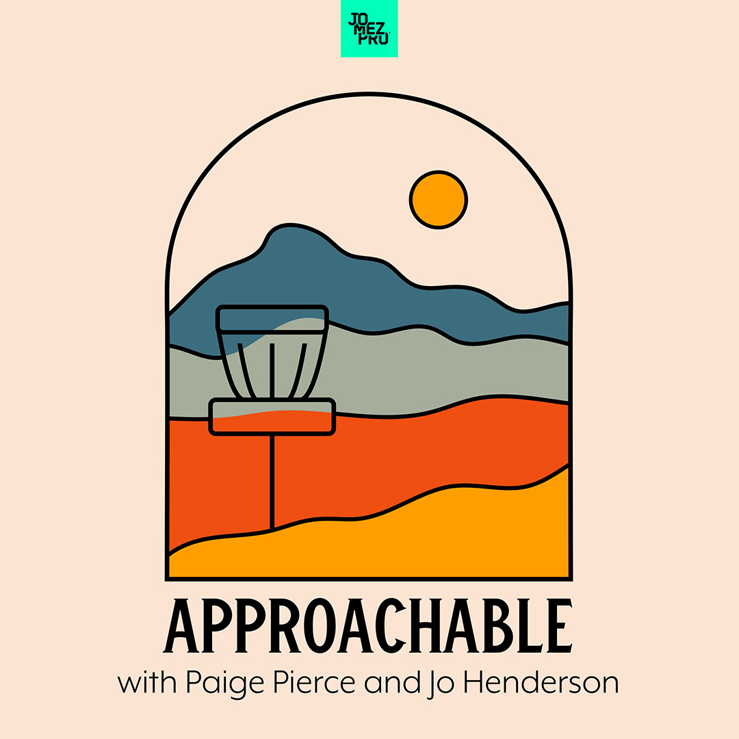 Approachable Podcast with Paige Pierce and Jo Henderson Logo