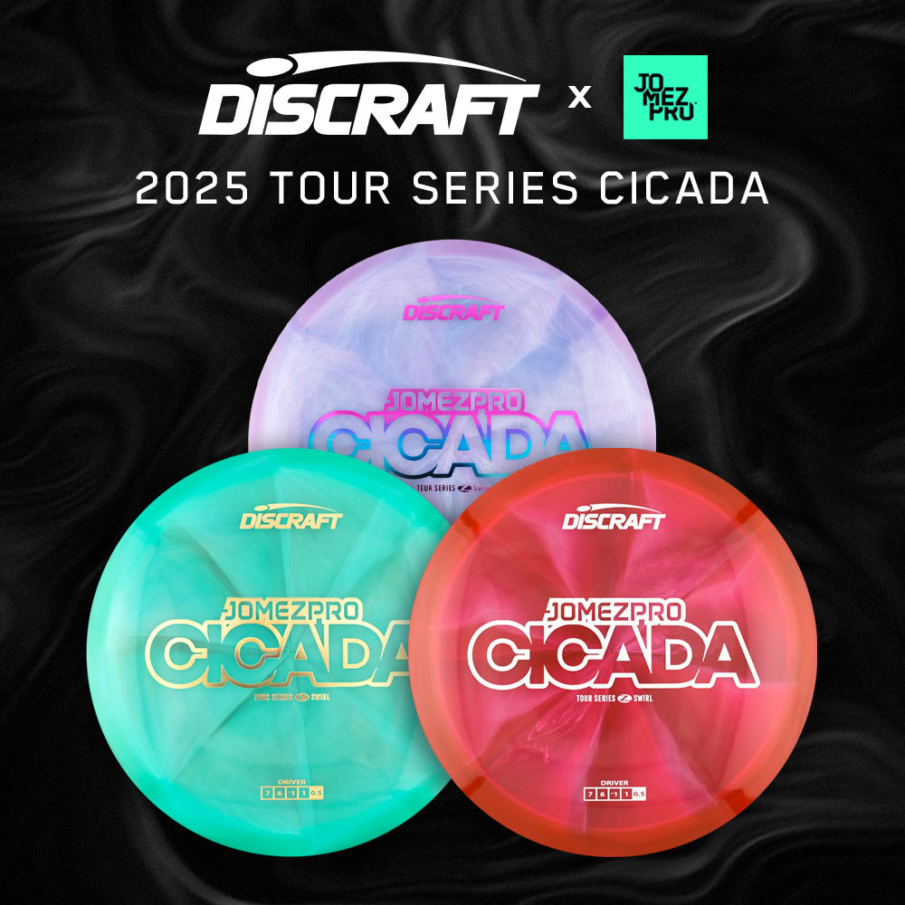 JomezPro 2025 Tour Series Discraft Cicada Banner Mobile