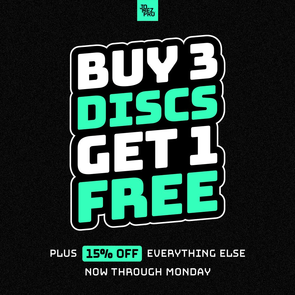 JomezPro Buy 3 Discs Get 1 Free Sale Mobile Banner