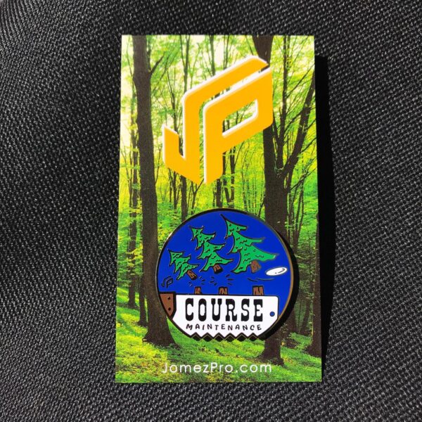 Course Maintenance Enamel Pin - Image 2